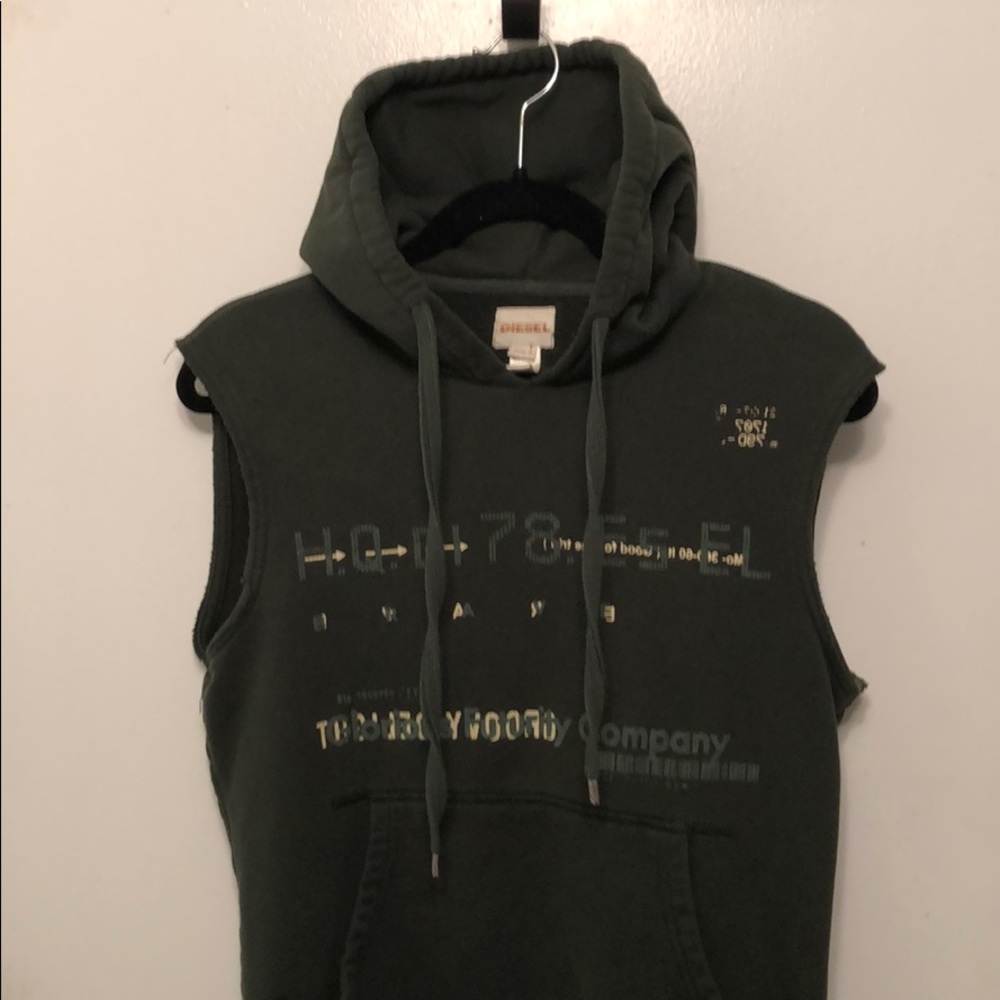 Diesel Sleeveless Hoodie